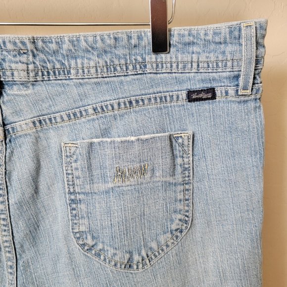 Levi Strauss Signature Vintage Denim Jean Shorts - Picture 10 of 16